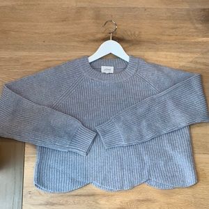 Wilfred Sardou Cropped Sweater